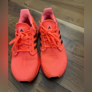 Adidas Ultraboost 21 Neon Orange Sneakers